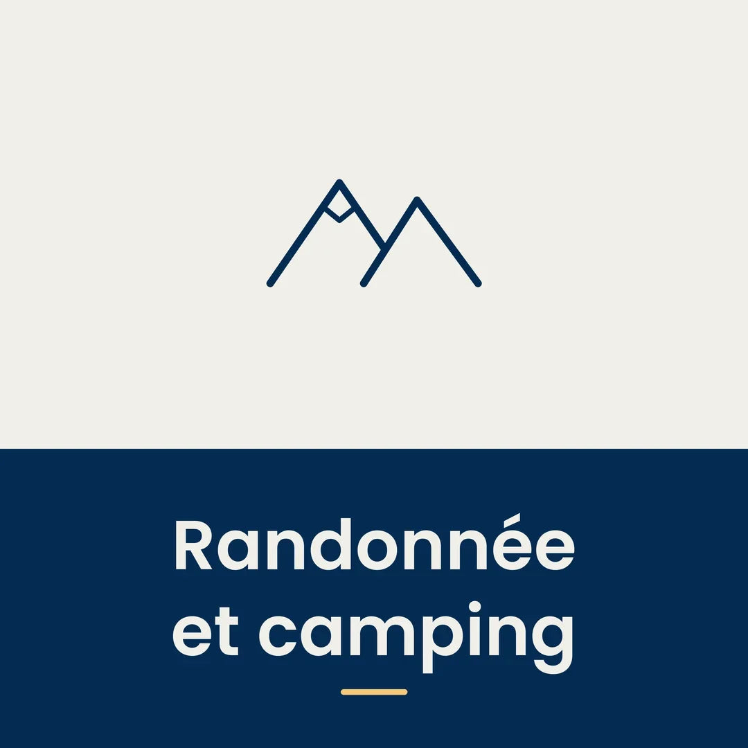Lampe frontale randonnée et camping Image