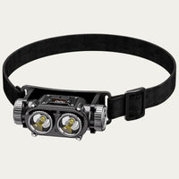 Lampe Frontale Double Faisceau & Rechargeable