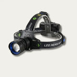 Lampe Frontale Puissante, Zoom & Longue Portée